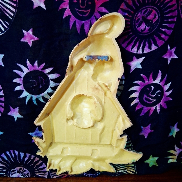 Vintage Homco Wall Hangings Woodland Chipmunk And Raccoon 1977 Dart Plastic - Picture 4 of 16